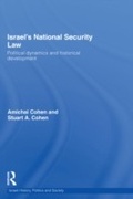 Cover: Israel's National Security Law - Routledge