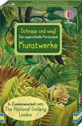 Cover: Schnapp und weg! Das superschnelle Kartenspiel: Kunstwerke - Usborne
