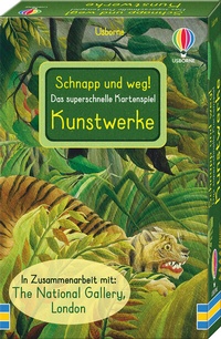 Abbildung von: Schnapp und weg! Das superschnelle Kartenspiel: Kunstwerke - Usborne