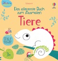 Cover: Kleine Kreativ-Werkstatt - Das allererste Buch zum Ausmalen: Tiere - Usborne