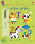 Cover: Mein Wisch-und-weg-Vorschulspa&szlig;: Gro&szlig;buchstaben - Usborne