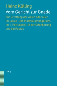 Abbildung von: Vom Gericht zur Gnade - Theologischer Verlag Zürich
