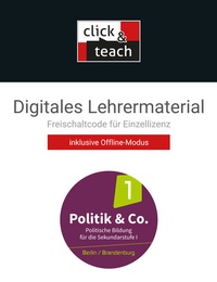 Abbildung von: Politik & Co. - Berlin/Brandenburg / Politik & Co. BE/BB click & teach 1 Box - Buchner, C.C.