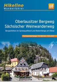 Abbildung von: Wanderführer Oberlausitzer Bergweg  Sächsischer Weinwanderweg - Esterbauer