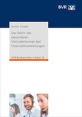 Cover: Das Recht der besonderen Vertriebsformen bei Finanzdienstleistungen - DG Nexolution