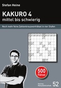 Cover: Kakuro 4 - mittel bis schwierig 2 - verlag presse service