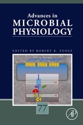 Cover: Advances in Microbial Physiology Volume 77 - Academic Press