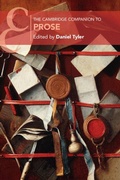 Cover: The Cambridge Companion to Prose - Cambridge University Press