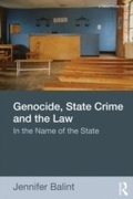 Cover: Genocide, State Crime and the Law - Routledge Cavendish