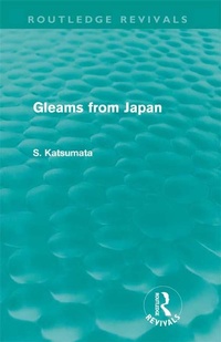 Abbildung von: Gleams From Japan (Routledge Revivals) - Routledge