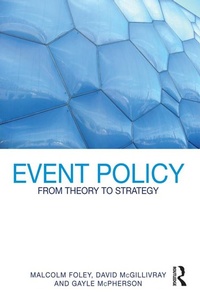 Enlarge image Cover: Event Policy - Routledge