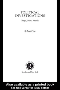 Enlarge image Cover: Political Investigations - Routledge