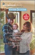 Cover: The Rancher's Baby Surprise and The Cowboy's Unexpected Baby - Harlequin