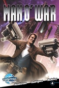 Cover: Man O' War #4 - TidalWave Productions