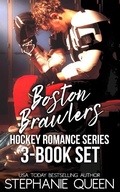 Cover: Boston Brawlers Hockey Romance 3-Book Set - Stephanie Queen