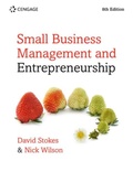 Cover: Small Business Management and Entrepreneurship - Cengage Learning EMEA
