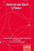 Cover: Heinrich von Kleist Poems - Peter Lang Verlag