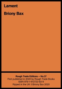 Enlarge image Cover: Lament - Rough Trade Books