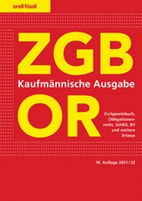 Abbildung von: ZGB/OR Kaufmännische Ausgabe - Orell Füssli Verlag