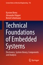 Cover: Technical Foundations of Embedded Systems - Springer