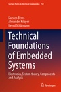 Cover: Technical Foundations of Embedded Systems - Springer