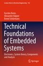 Cover: Technical Foundations of Embedded Systems - Springer