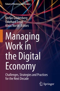 Enlarge image Cover: Managing Work in the Digital Economy - Springer