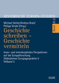 Cover: Geschichte schreiben - Geschichte vermitteln - Georg Olms Verlag