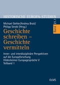 Cover: Geschichte schreiben - Geschichte vermitteln - Georg Olms Verlag