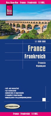 Abbildung von: Reise Know-How Landkarte Frankreich / France (1:1.000.000) - Reise Know-How Verlag Peter Rump GmbH