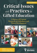 Cover: Critical Issues and Practices in Gifted Education - Prufrock Press