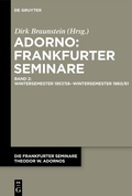 Cover: Wintersemester 1957/58 - Wintersemester 1960/61 - De Gruyter