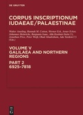 Cover: Galilaea and Northern Regions: 6925-7818 - De Gruyter