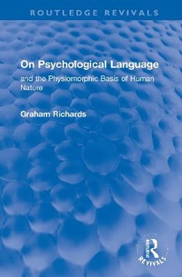 Abbildung von: On Psychological Language - Routledge