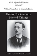 Cover: Hubert Crackanthorpe - Texts and Translations
