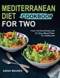 Cover: Mediterranean Diet Cookbook for Two - Rockridge Nutrition Press