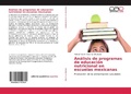 Bild: Analisis de programas de educacion nutricional en escuelas mexicanas - Editorial Academica Espanola