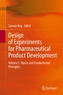 Cover: Design of Experiments for Pharmaceutical Product Development - Springer