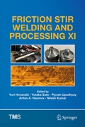 Cover: Friction Stir Welding and Processing XI - Springer