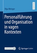 Cover: Personalf&uuml;hrung und Organisation in vagen Kontexten - Springer Gabler