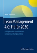 Cover: Lean Management 4.0: Fit f&uuml;r 2030 - Springer Gabler