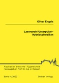 Cover: Laserstrahl-Unterpulver-Hybridschwei&szlig;en - Shaker