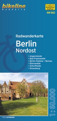 Abbildung von: Radwanderkarte Berlin Nordost RW-B02 - Esterbauer