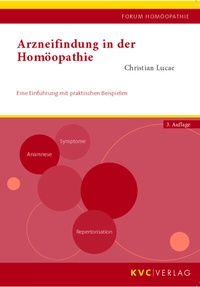 Bild: Arzneifindung in der Homöopathie - NATUR UND MEDIZIN  KVC Verlag