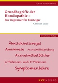 Cover: Grundbegriffe der Hom&ouml;opathie - NATUR UND MEDIZIN  KVC Verlag