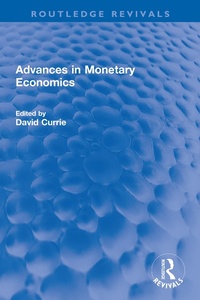 Abbildung von: Advances in Monetary Economics - Routledge