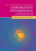 Cover: The Cambridge Handbook of Community Psychology - Cambridge University Press