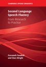 Cover: Second Language Speech Fluency - Cambridge University Press