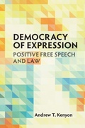 Cover: Democracy of Expression - Cambridge University Press