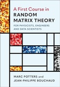 Cover: A First Course in Random Matrix Theory - Cambridge University Press